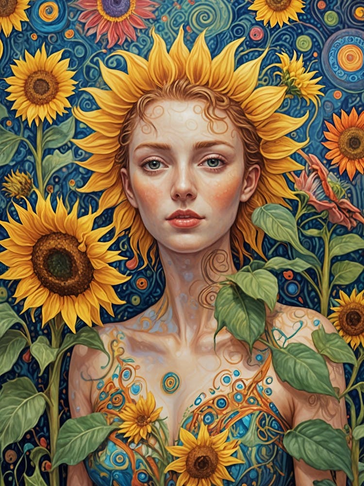 Sunflower Girl no1
