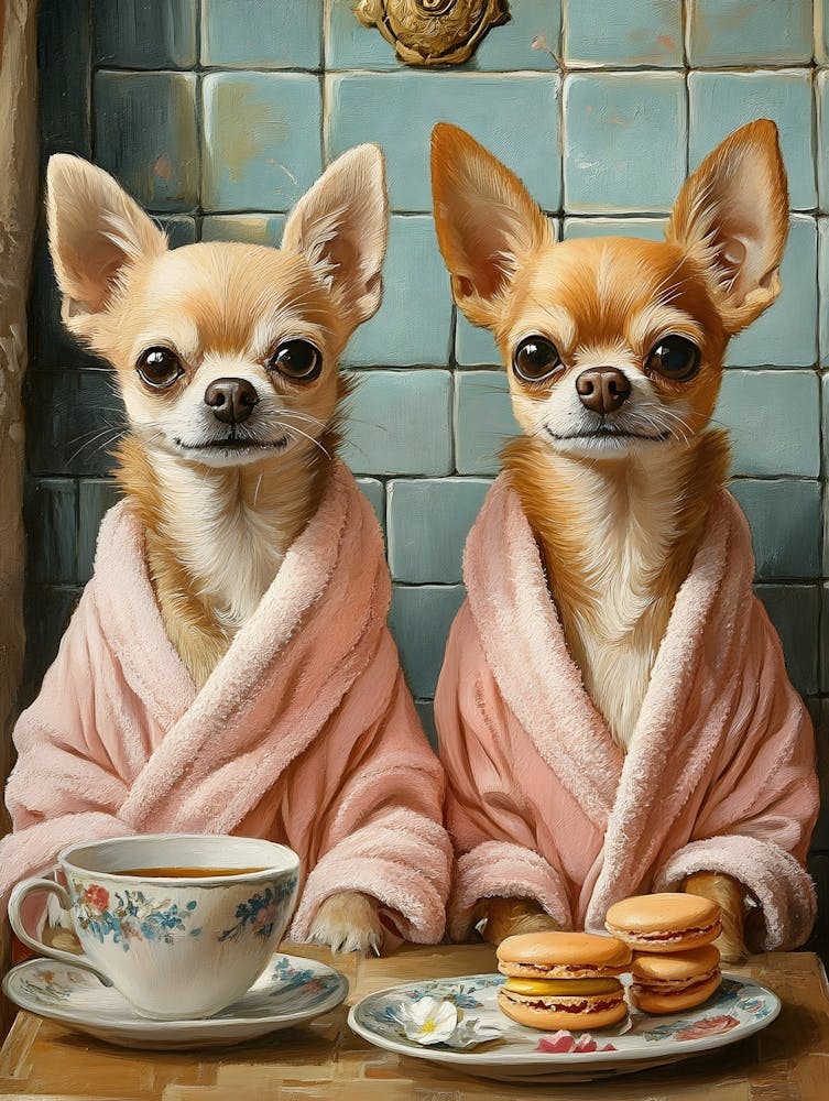Chihuahuas At The Spa 2