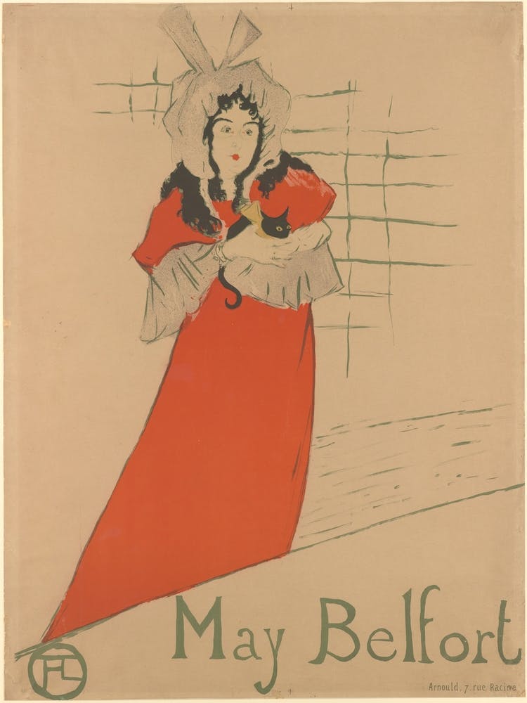May Belfort, Henri de Toulouse-Lautrec