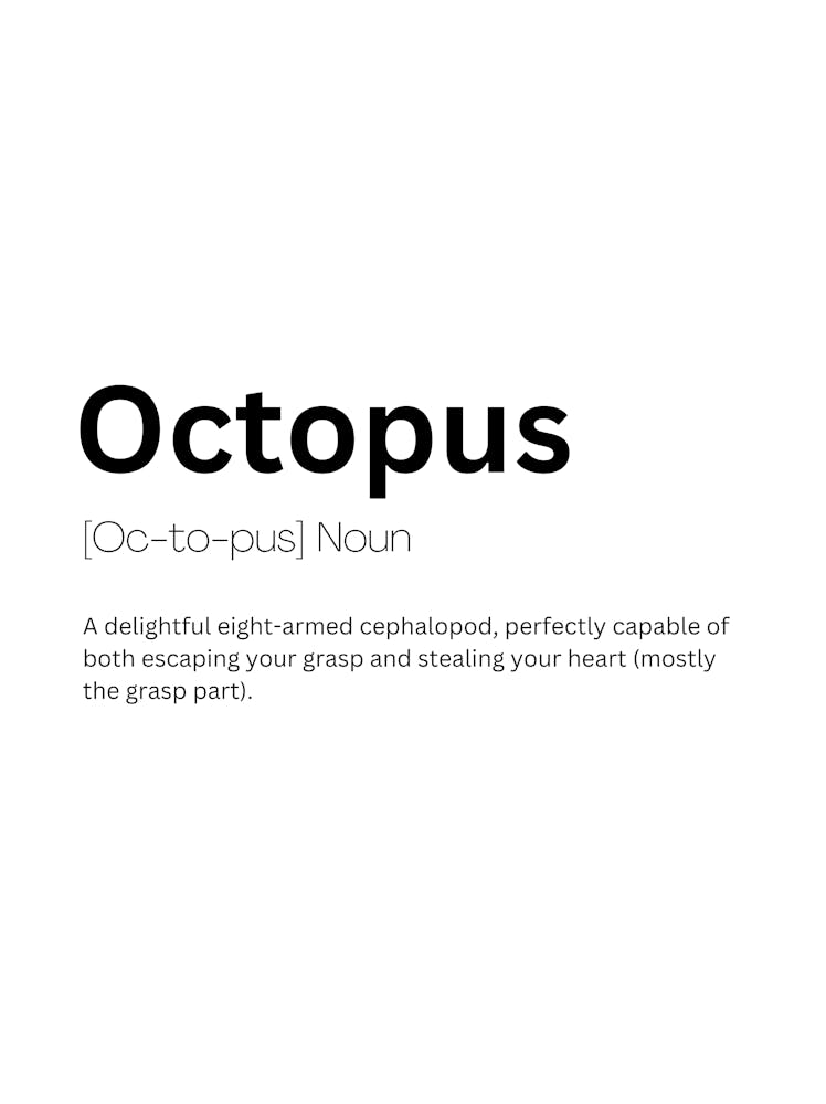 Octopus Definition Meaning