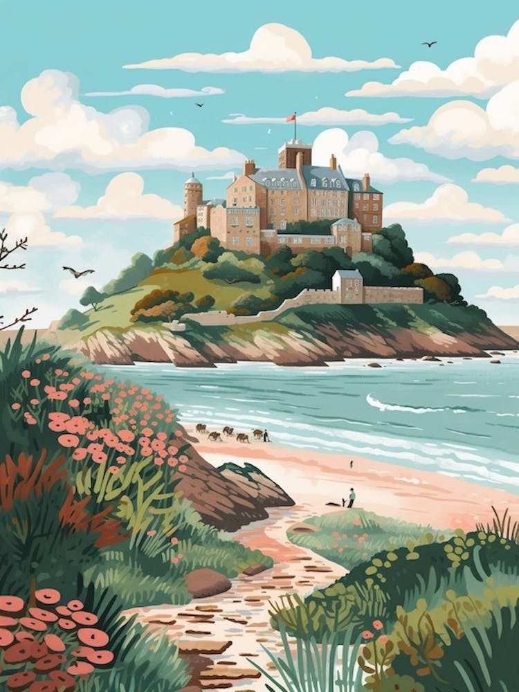 St Michaels Mount Cornwall England