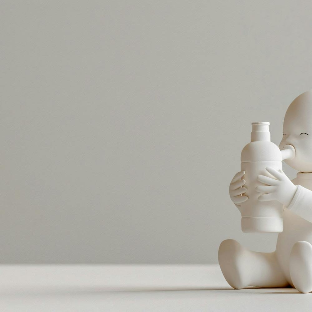 Boy With A Bottle