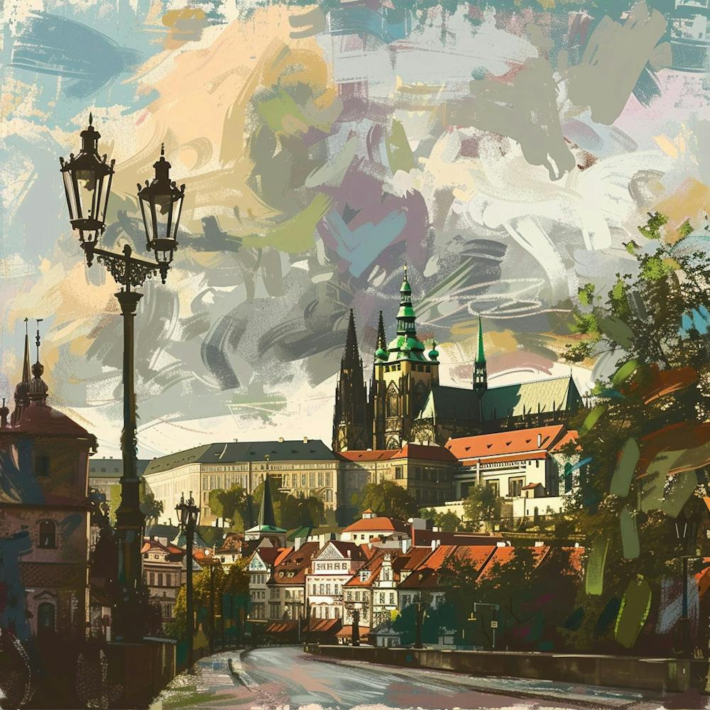 A Prague Castle In Prague Expressive Strokes Ill 1720028675 2