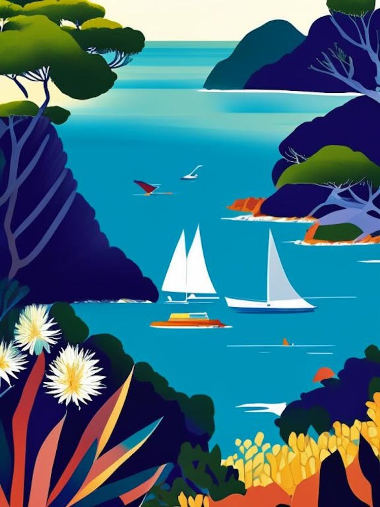 Atlantic Islands Of Galicia National Park Spain Pop Matisse