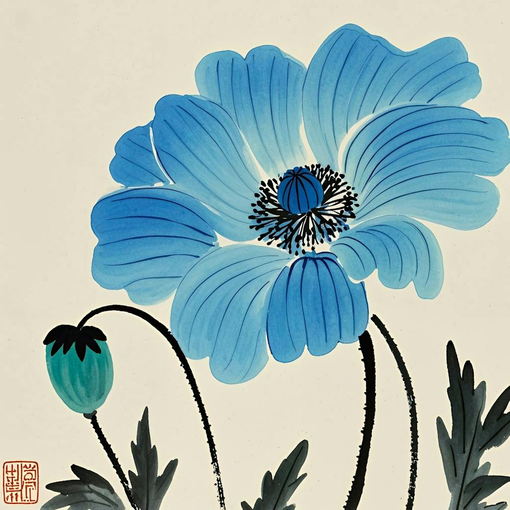 Blue Poppy 3