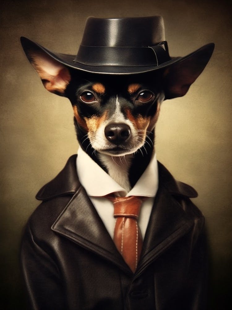 Gangster Dog Toy Fox Terrier 3