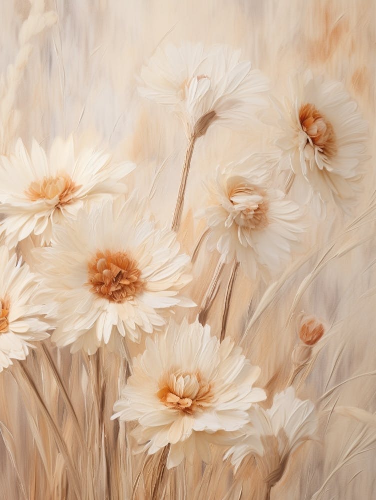 Boho Dried Flowers Gerbera Daisy 2