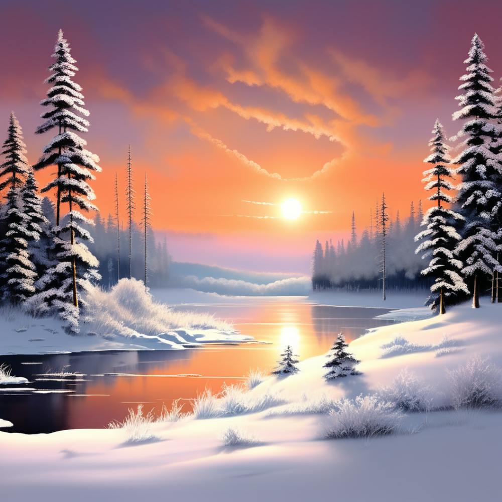 Winter Sunset