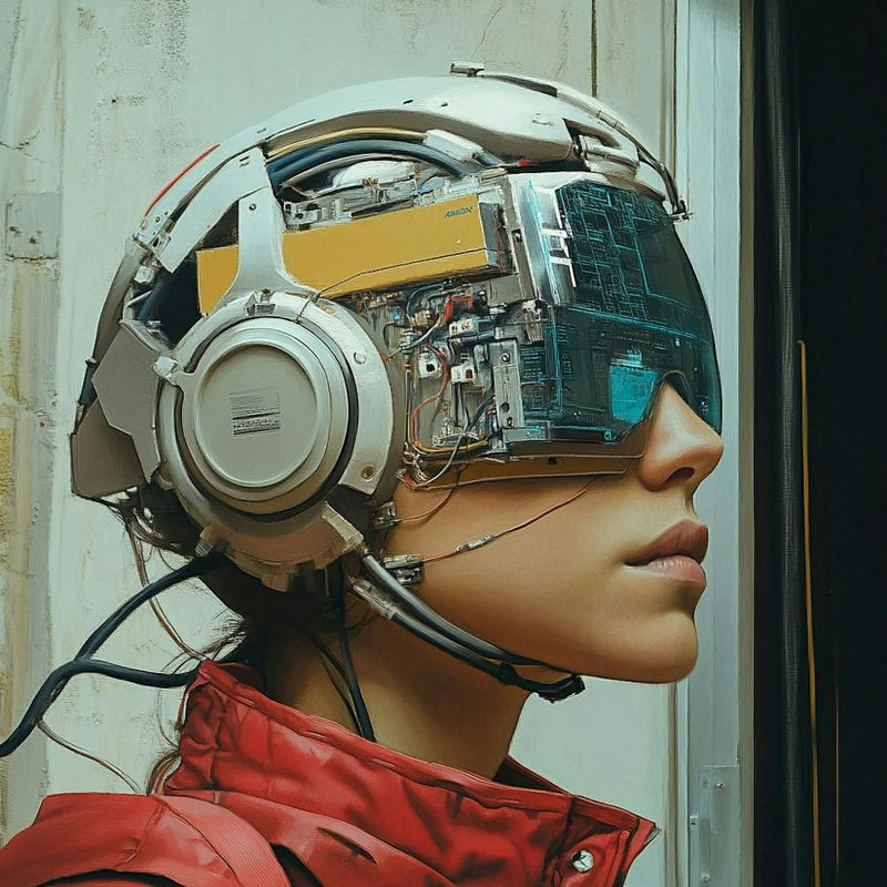 Girl In A Helmet