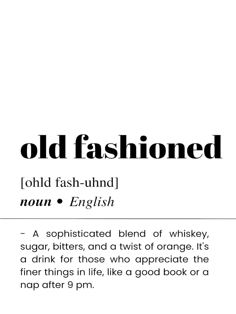 Old Fashioned 5