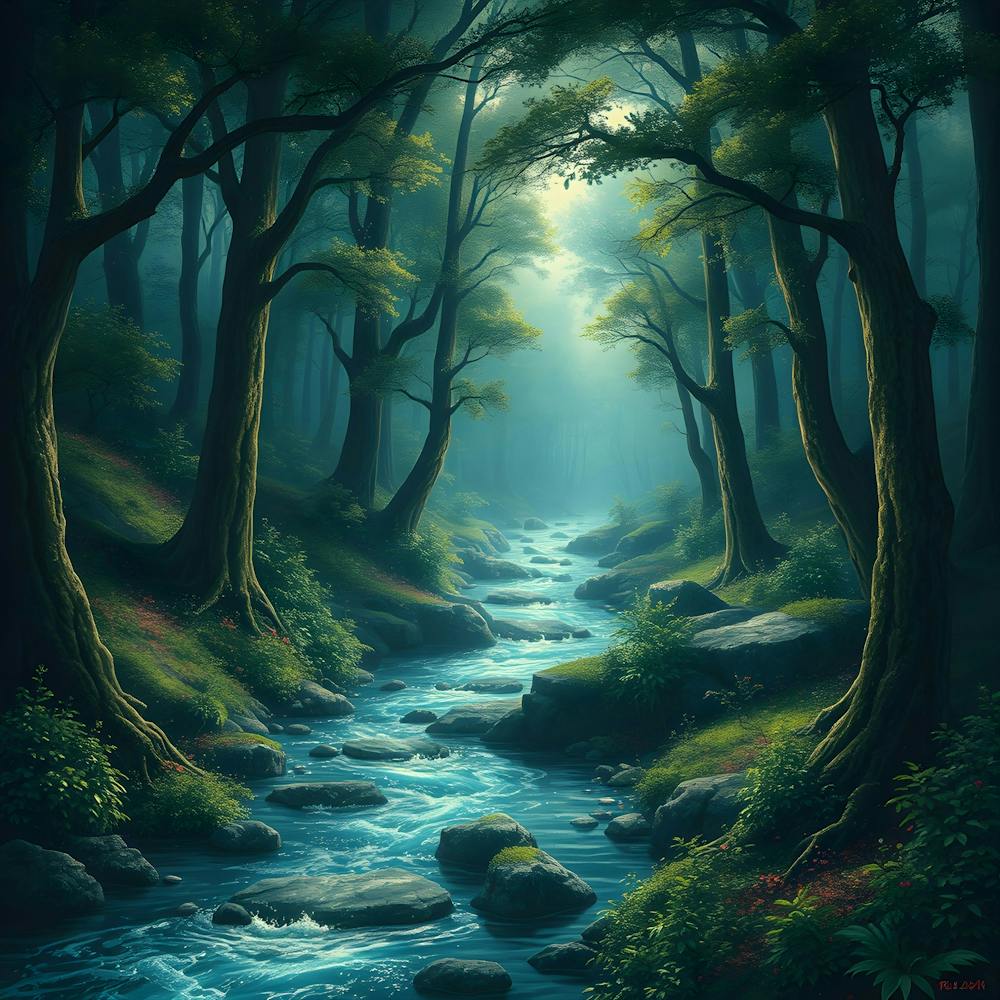 River In The Woods