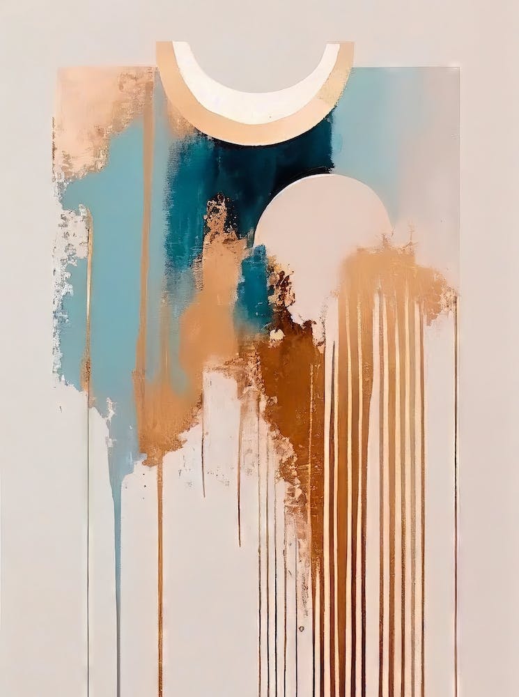 Flat Perspective - Abstract Minimal Boho Beach