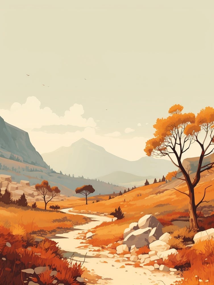 Lycian Way Turkey 2 Hiking Trail Landscape