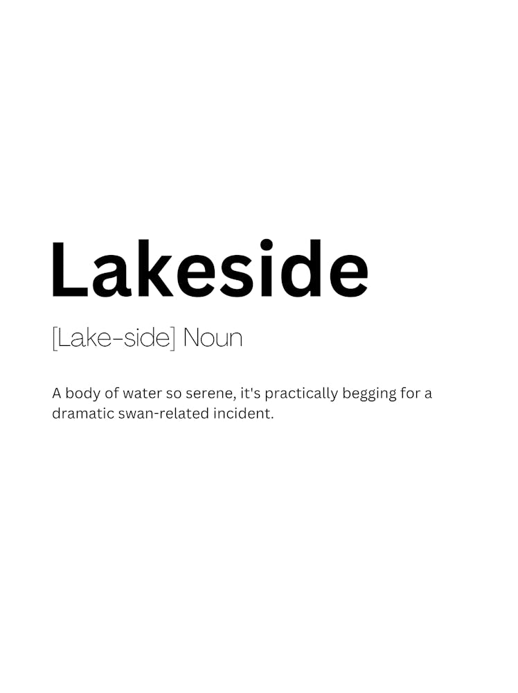 Lakeside Definition Meaning