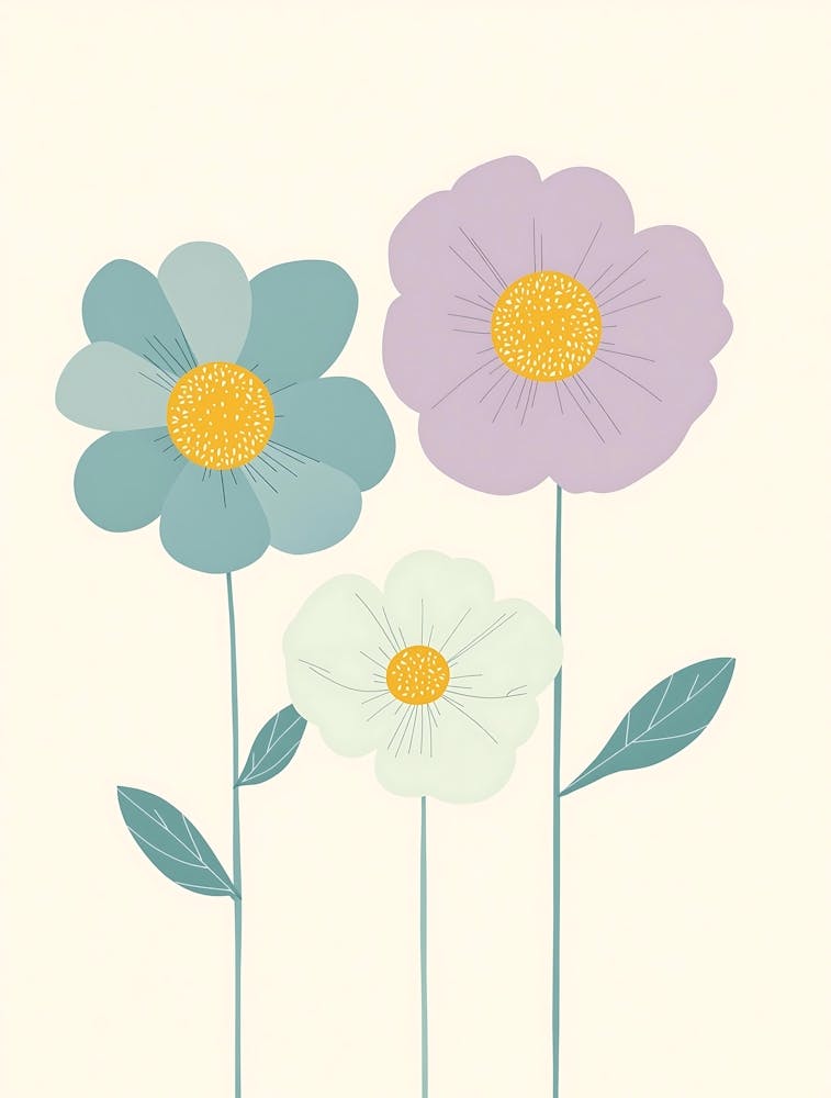 Soft and Airy Wildflower Composition