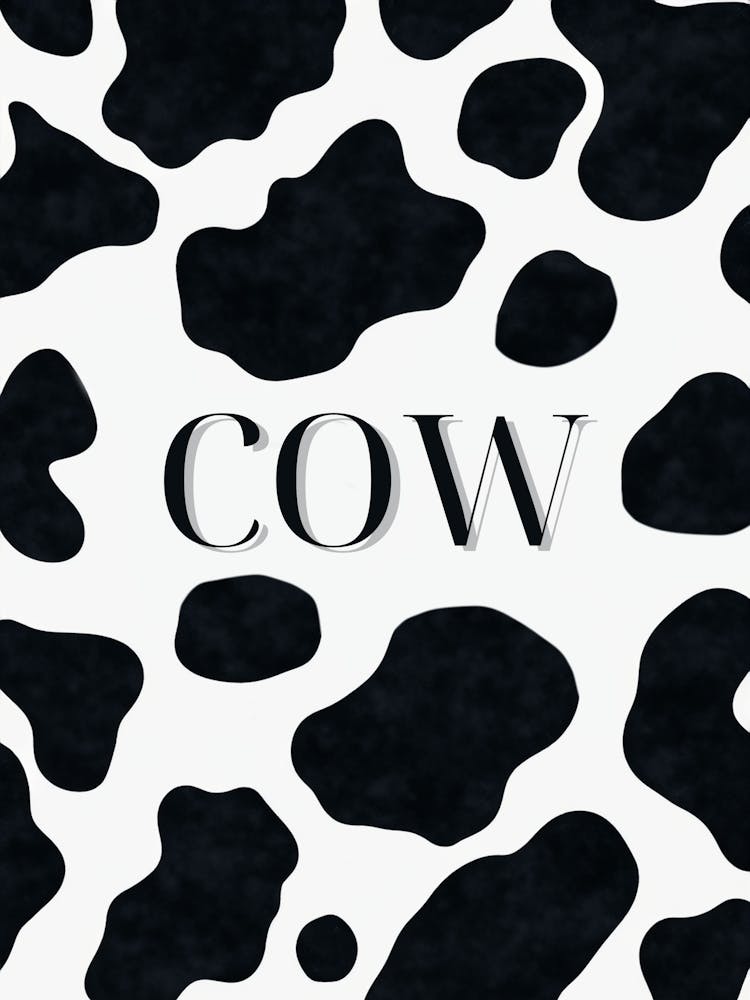 COW Cow Print