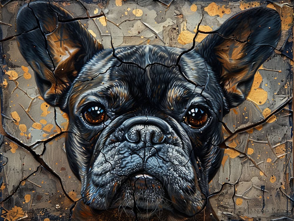French Bulldog Fine Art Portrait 1