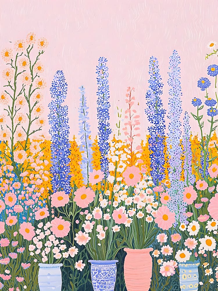 Wildflowers In Vases