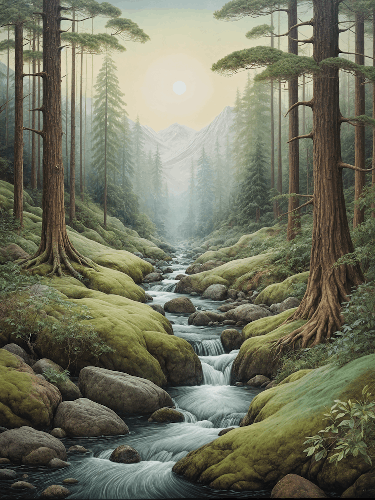 Green Mountain Stream no1