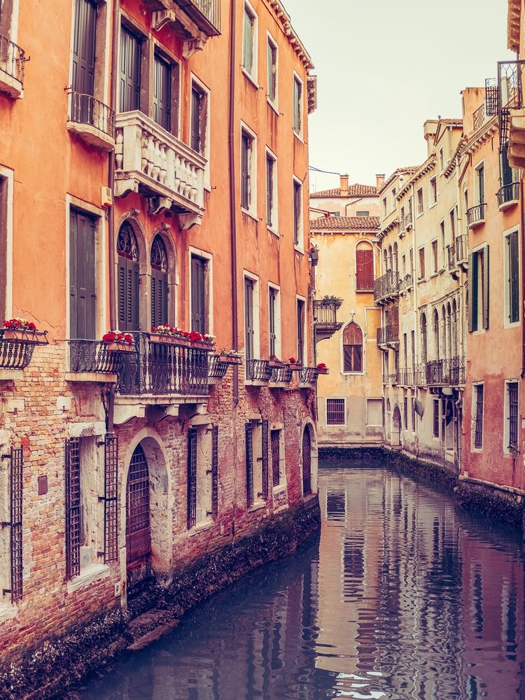 Venedig Kanal Retro, Italien