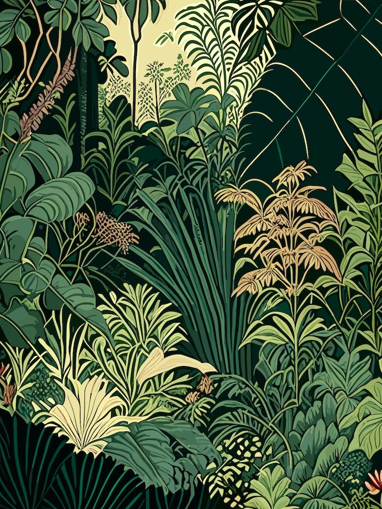 Nong Nooch Tropical Garden, Thailand Vintage Botanical