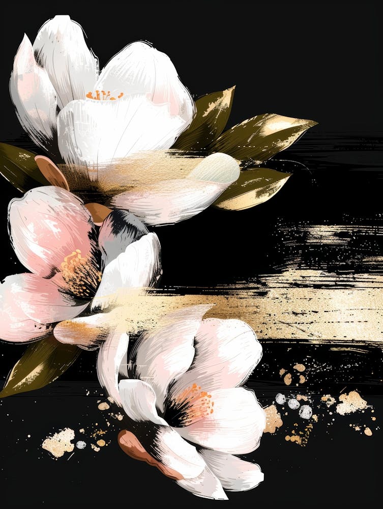 Magnolia Canvas Print 1