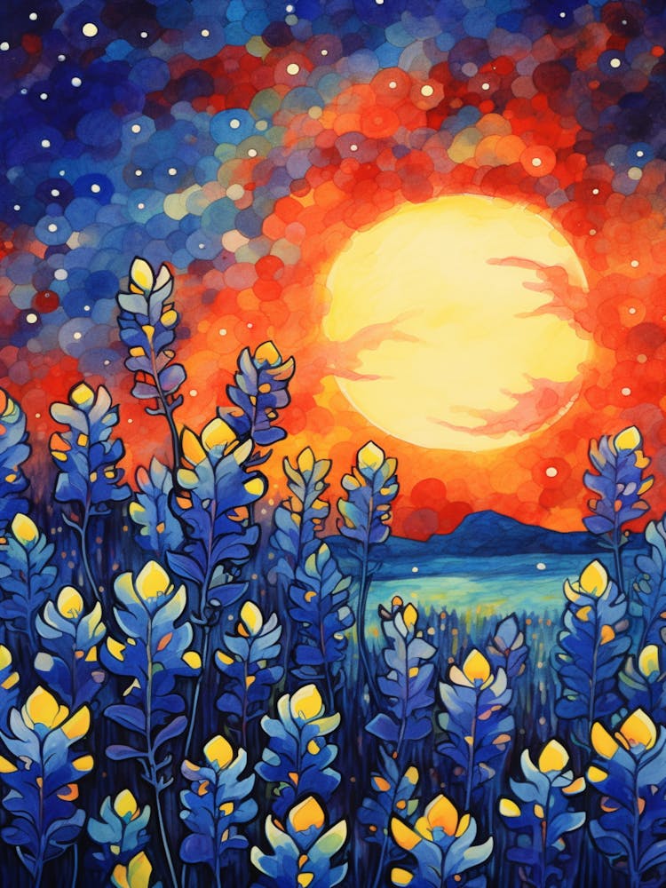 Schwalbenwurz Wildblume In Aquarell (6)