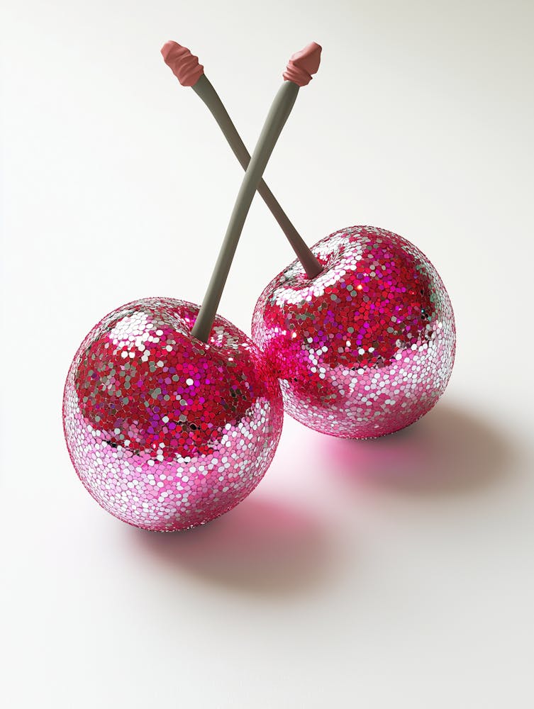 Disco Cherries Art