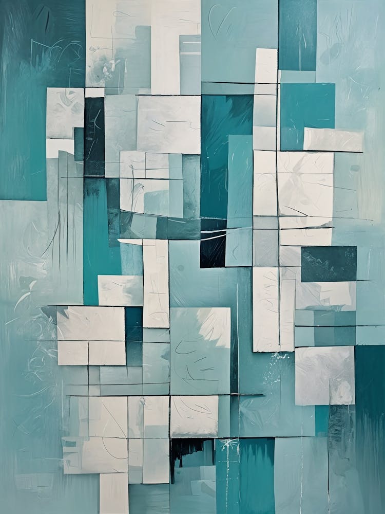 Abstract Blue