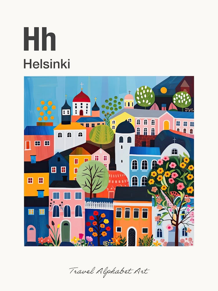 Kids Travel Alphabet  Helsinki 3