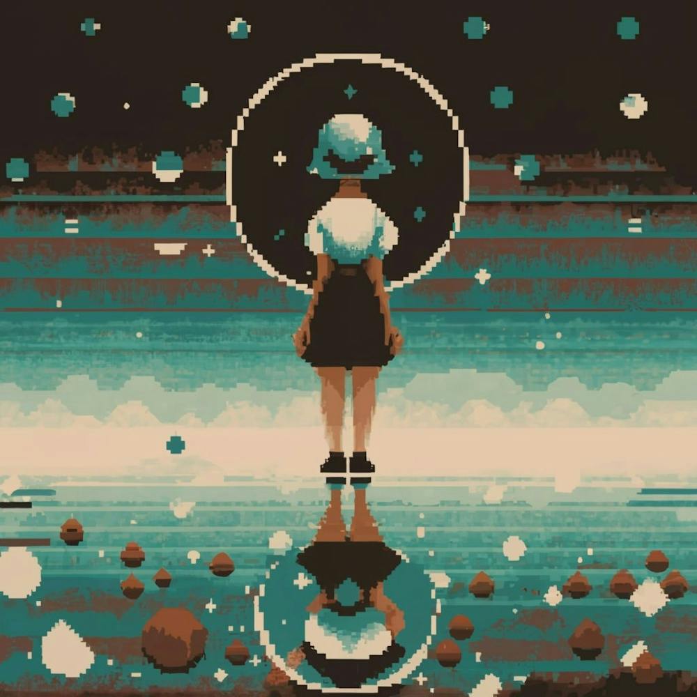 In A Minimalist And Binary Cubist Interpretation