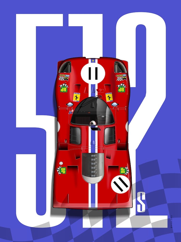 512S Le Mans No 11 Top Tribute