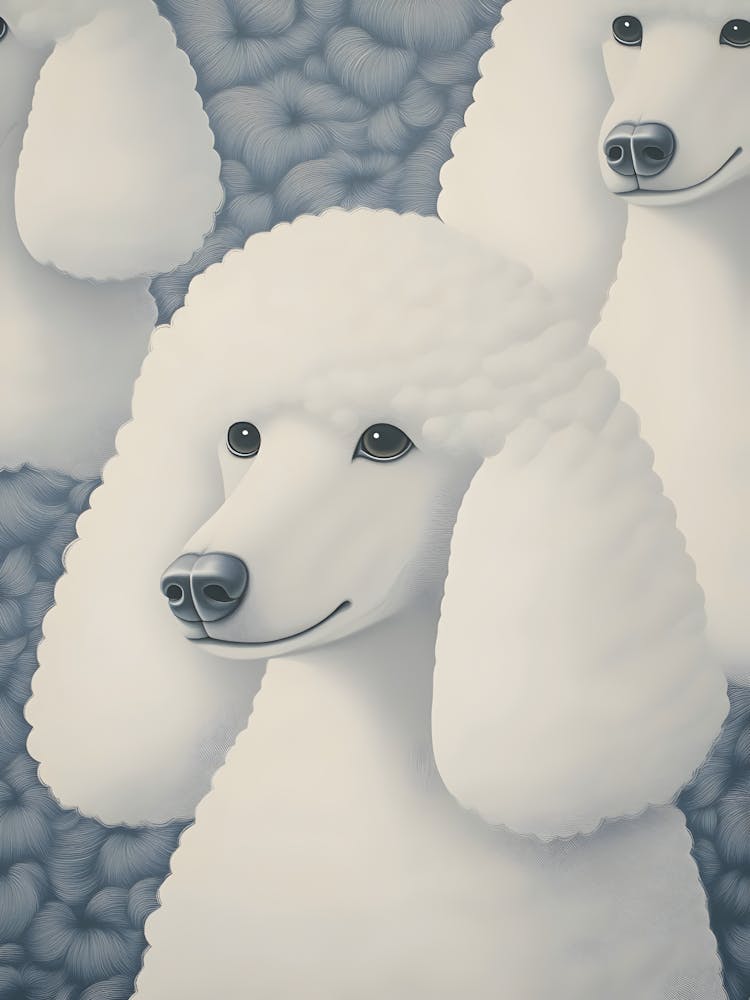Three Poodles