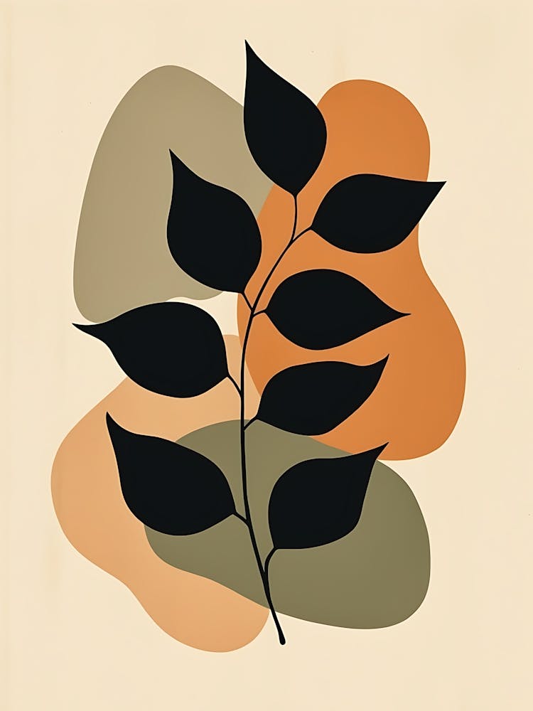 Soothing Plant Forms in Sandy Pastel Shades