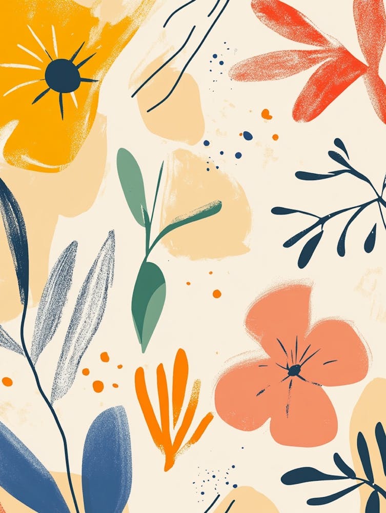 Abstract Floral Pattern 2