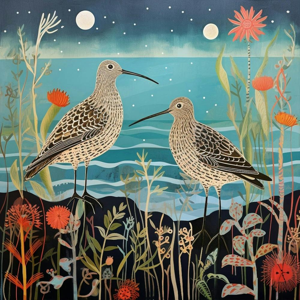 Bird In Nature Dunlin 1