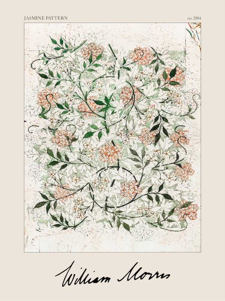 William Morris, Jasmine Pattern