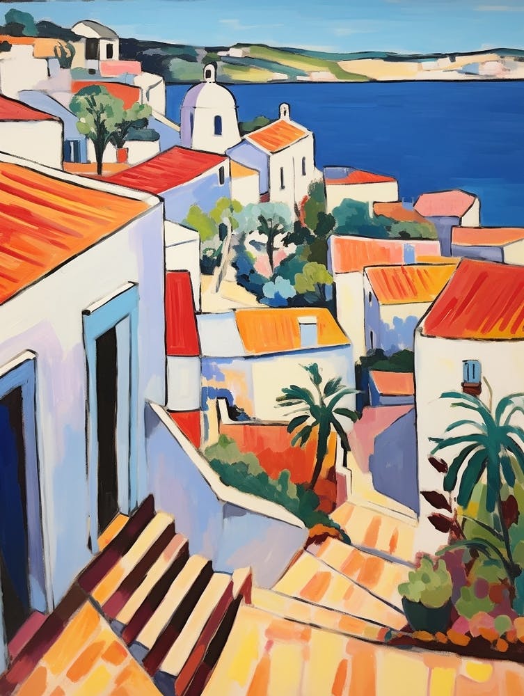 Lagos Portugal 1 Fauvist Painting