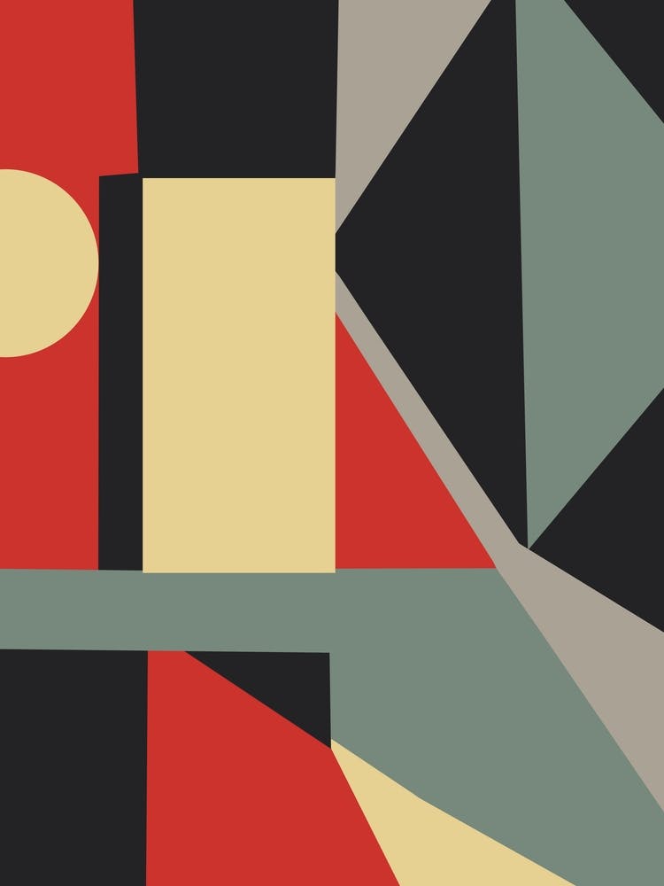 Retro Abstract Geometric Shapes