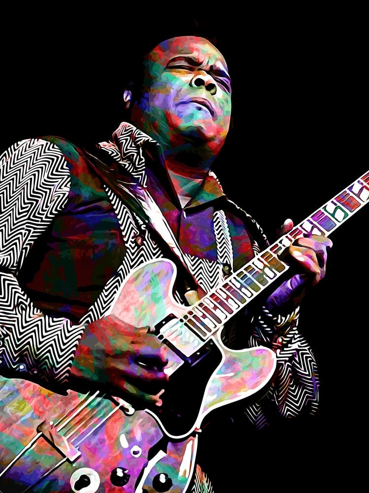 Freddie King American Blues Guitarist Legend