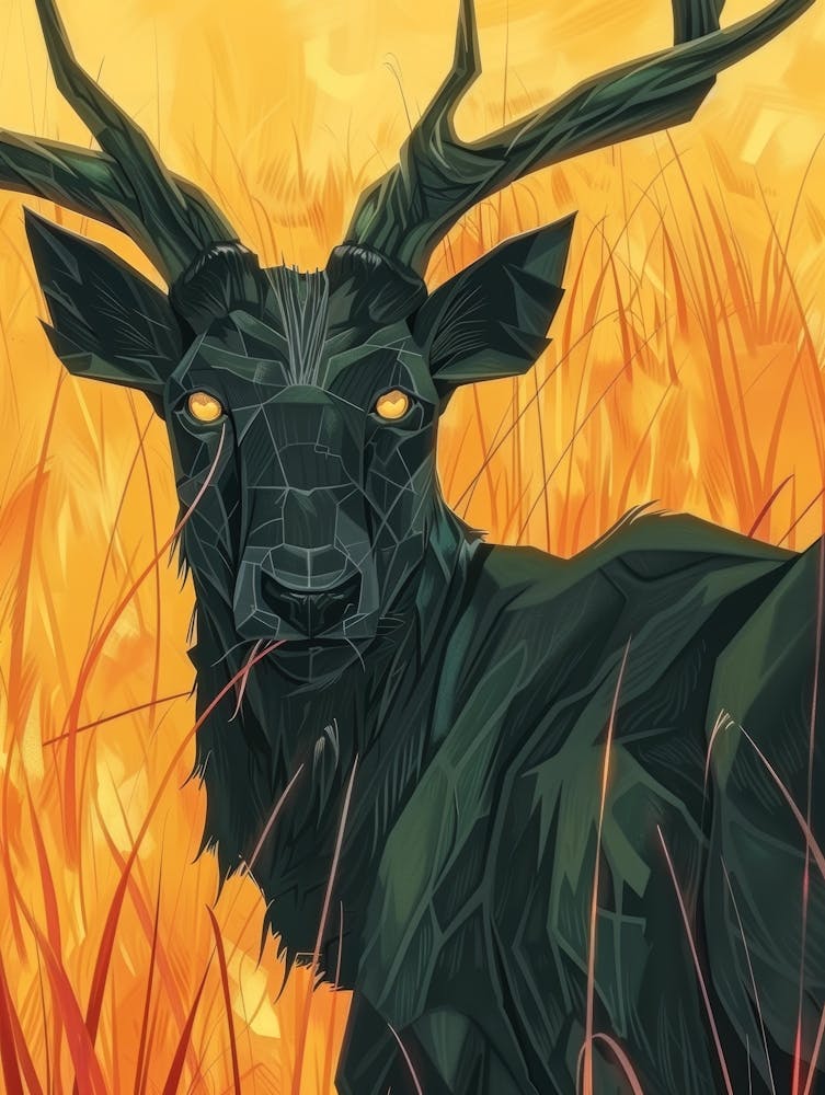 Elk Illustration 10