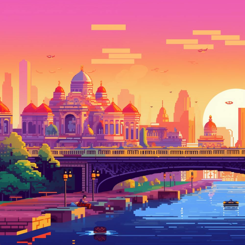 Pixel Art - Saint Petersburg #1