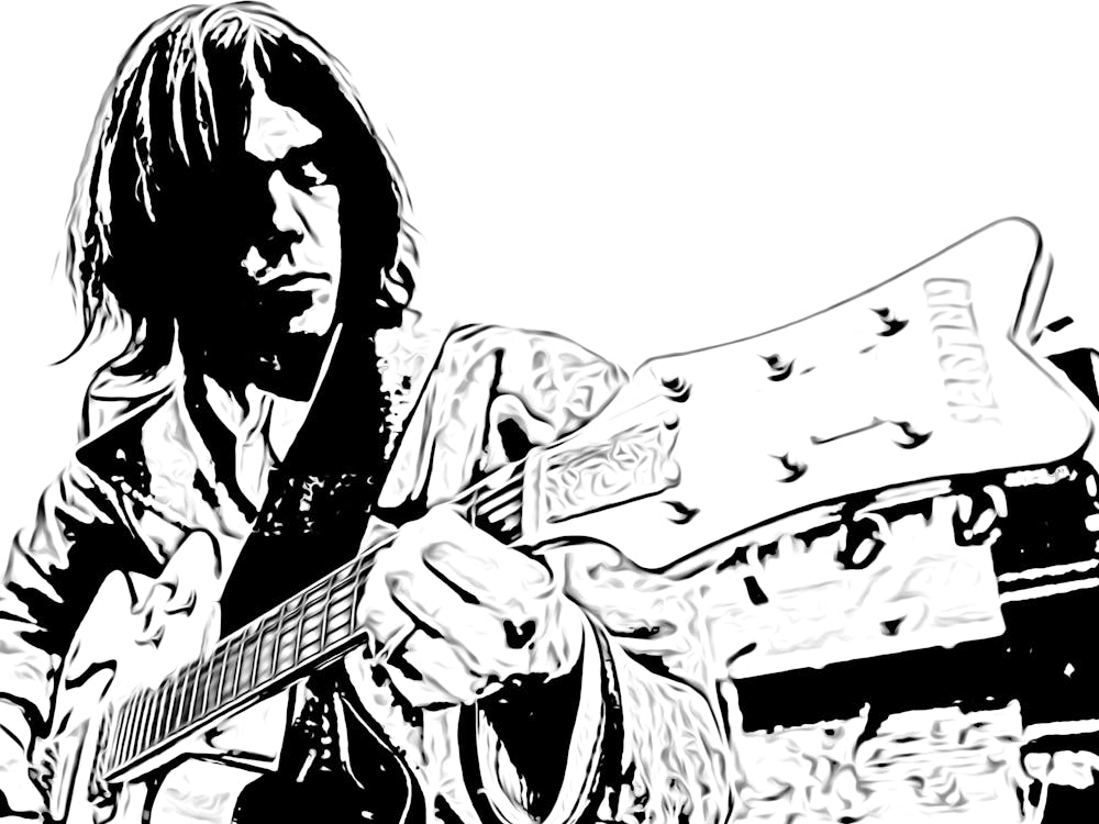 Neil Young Légende de la Musique Blues