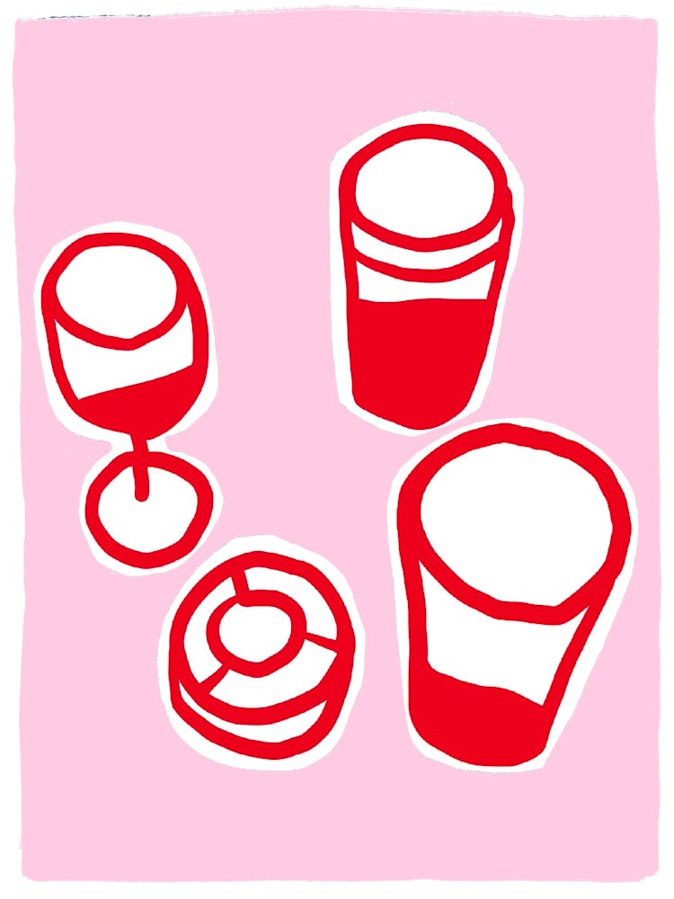 Drinks at the bar