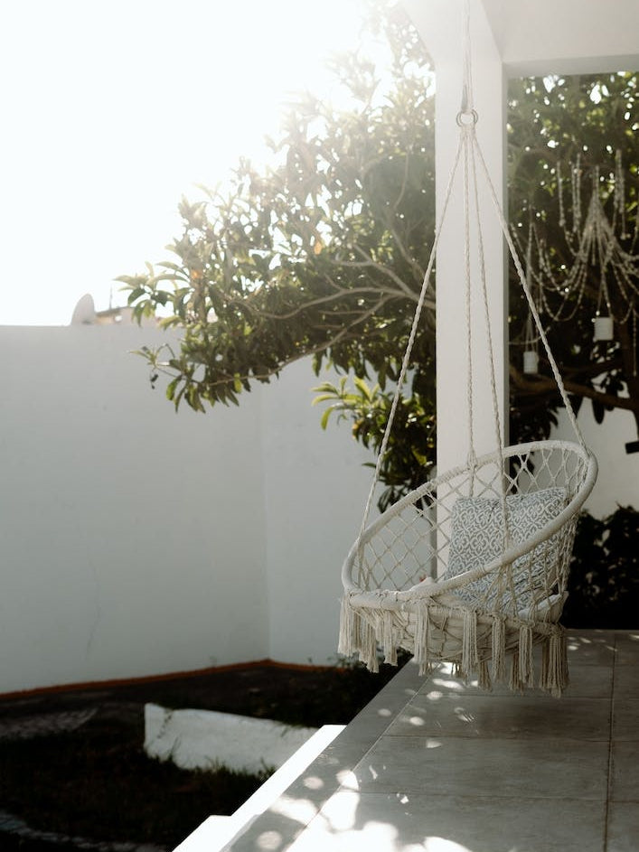 The Dreamy Chair In The Summer Sun