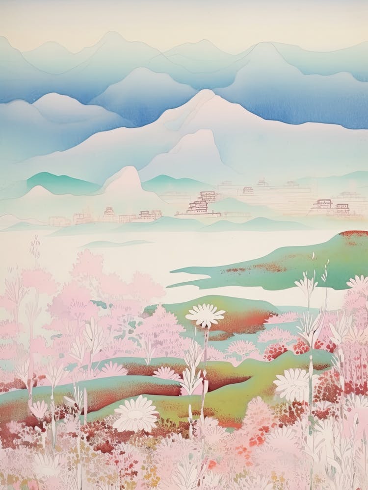 Mount Haku In Ishikawa Gifu Toyama, Japanese Landscape 1