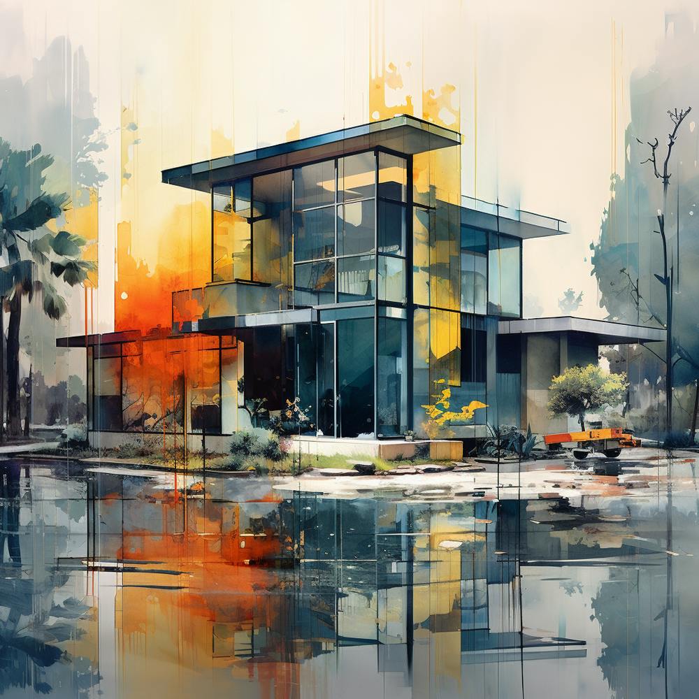 Abstract Of A House