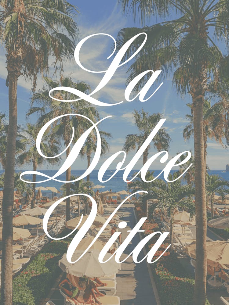 La Dolce Vita | The Sweet Life | Italy 1