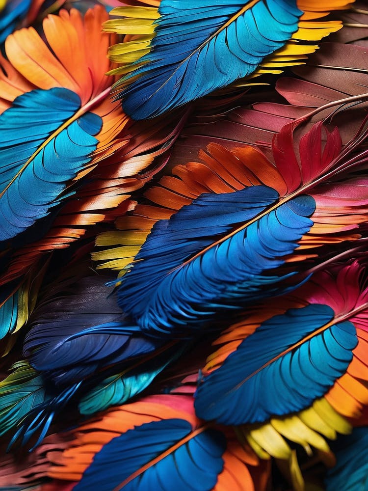 Colorful Feathers