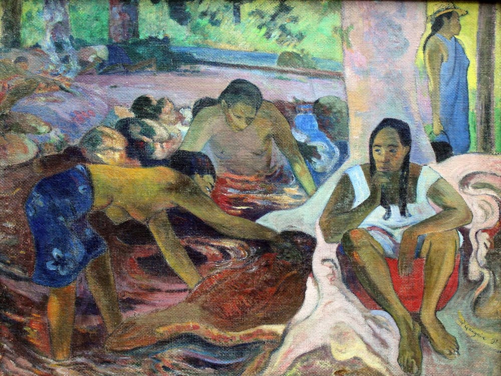 Paul Gauguin S Tahitian Fisherwomen (1891), Paul Gauguin